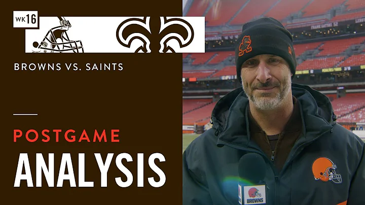 Browns vs Saints Postgame Analysis | Cleveland Bro...