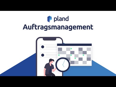 Wie erstelle ich Arbeitsaufträge und Einsätze? || Pland