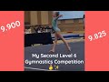 MY SECOND LEVEL 6 GYMNASTICS MEET!!