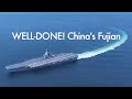 Chinas third aircraft carrier of fujian completes 8day maiden sea trial