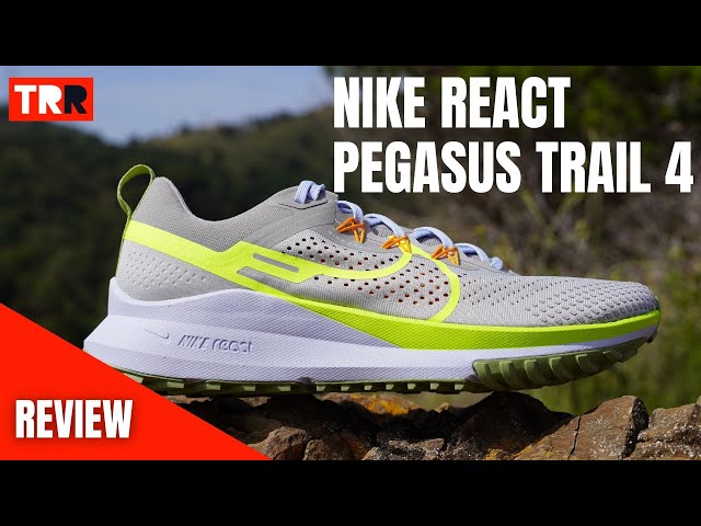 Melódico Objeción Enumerar Nike React Pegasus Trail 4 - TRAILRUNNINGReview.com