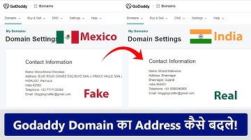 How To Update Domain Name Contact Details in Godaddy 2020