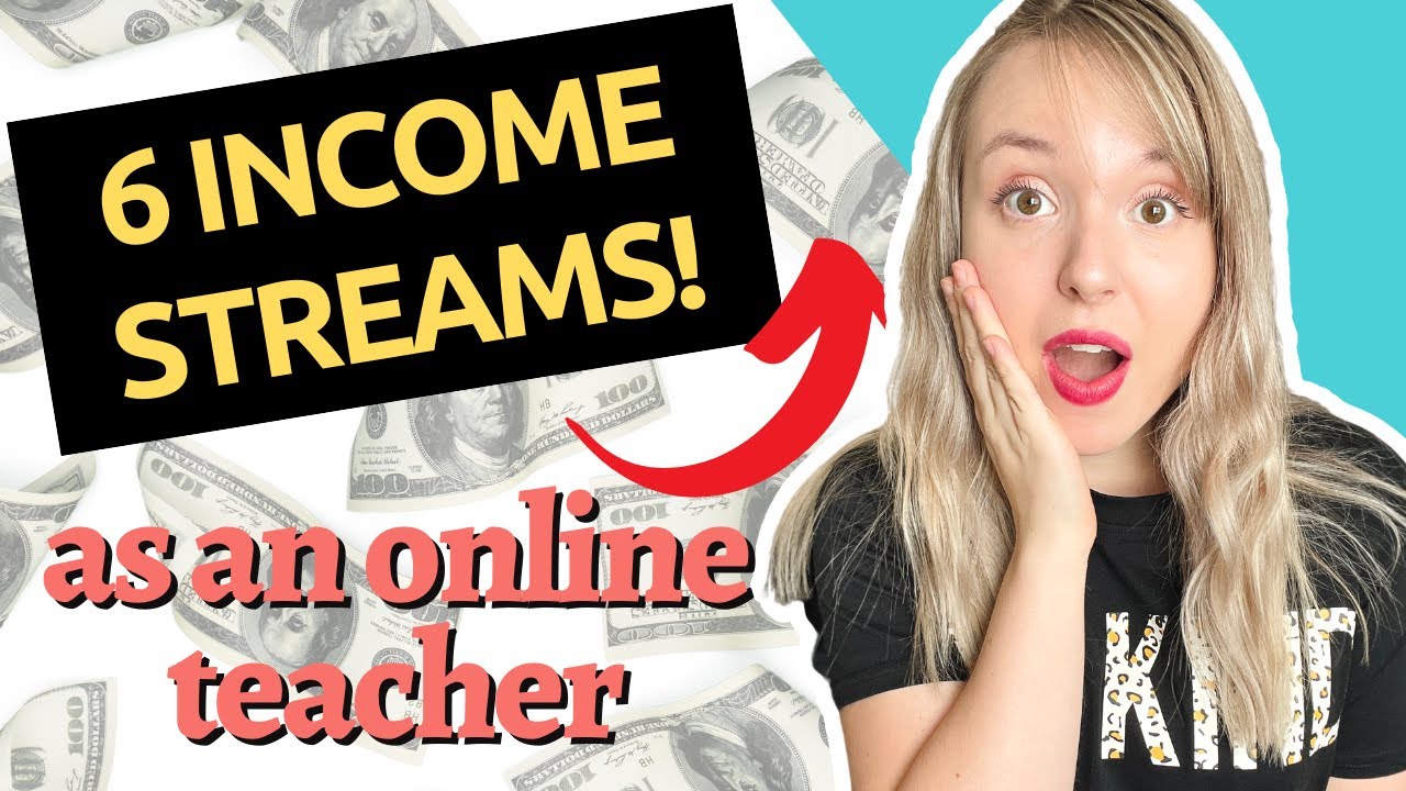 Former Teacher’s 6 Streams of Income I How to Create Passive Income for Online Teachers