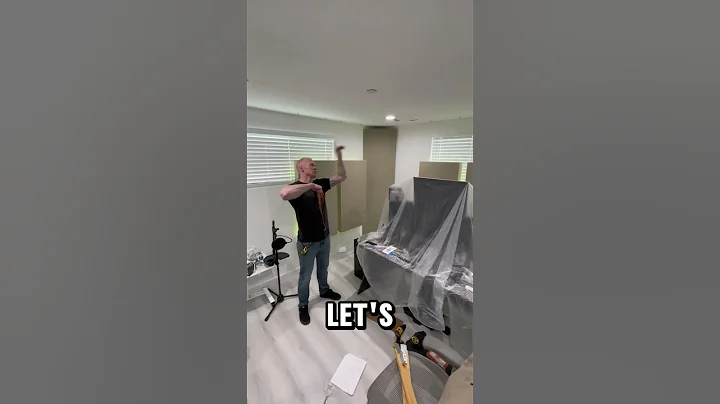 Recording Studio Install Progress with 11 of our 4” Fabric Upgrade Option Dulce Bamboo Bass Traps!