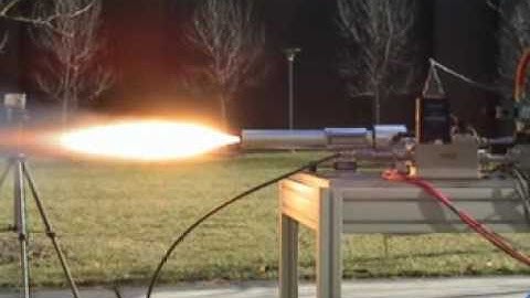 Hybrid rocket motor, team 1