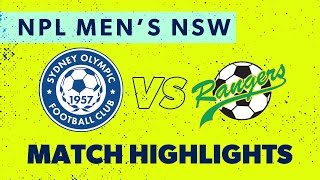 NPL Men's NSW Round 24 Highlights – Sydney Olympic v Mt Druitt Town Rangers