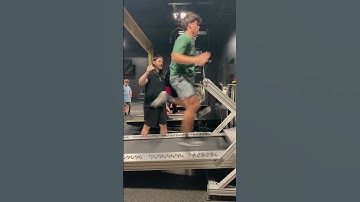 18mph Treadmill Sprint