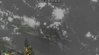 Sun glint on Himiwari satellite