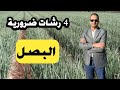 برنامج رش المغذيات الورقية للبصل