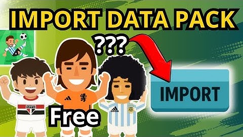 World Soccer Champs: Install Any Datapack in 1 Minute 