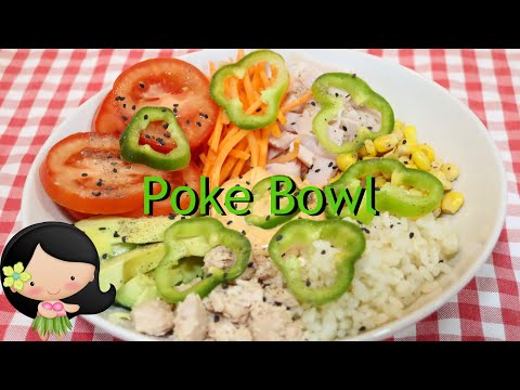 Poke bowl recipe, very complete and super healthy, taking care of yourself costs very little😋😋😋😋
