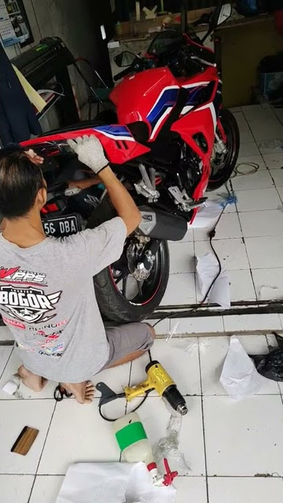 PASANGAN SKOTLET CBR150R TRICOLOR #cbr150r #cbr #motorsport #motor