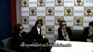 L'Arc-en-Ciel : Exclusive Interview for Thai Fans