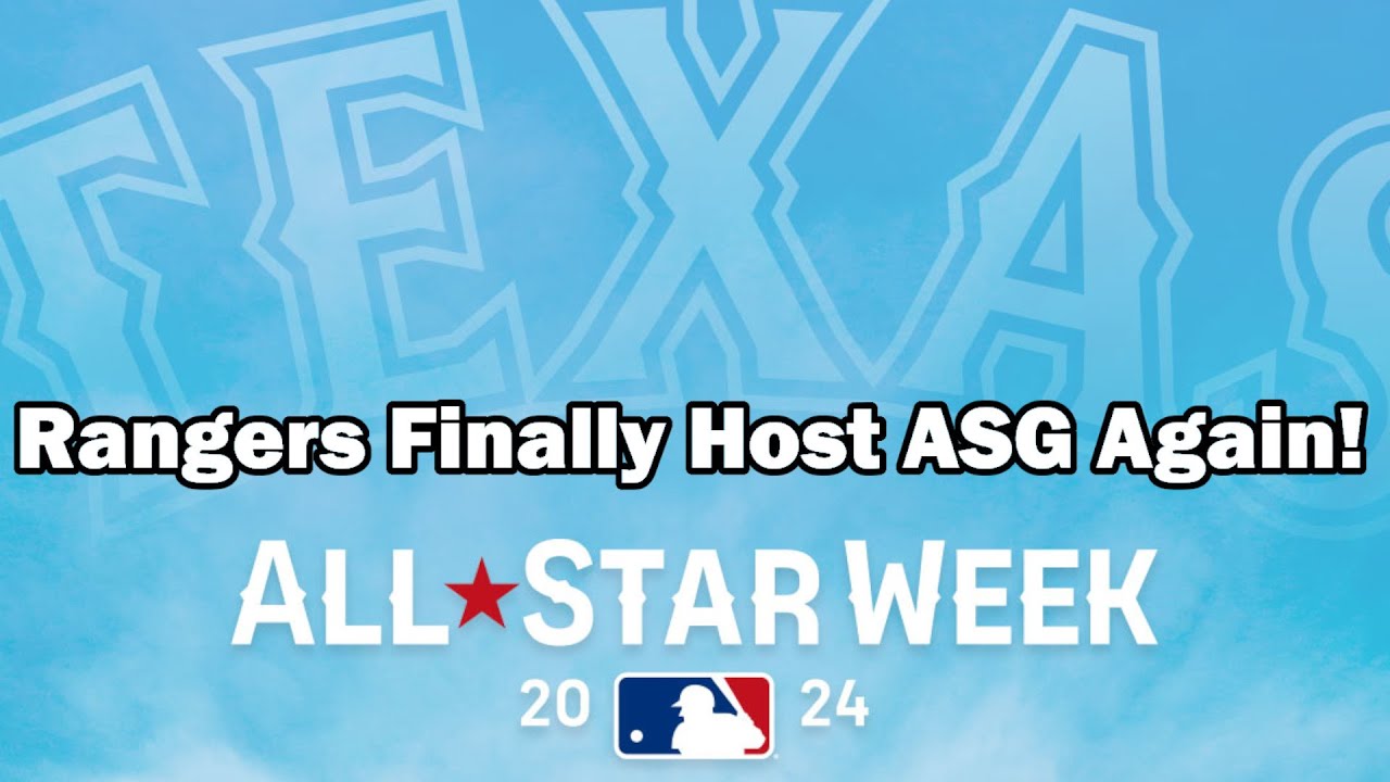 Texas Rangers to Host All Star Game in 2024! YouTube
