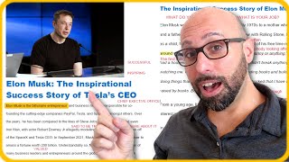 Improve your fluency with Elon Musk! Learn lots of words!