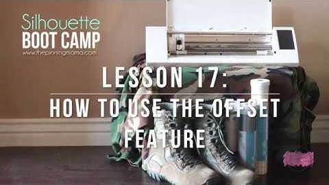 Silhouette Offset Feature: How to use it