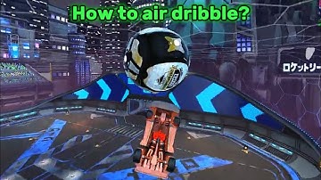 How to air dribble in 3 steps! #shorts #rl #tutorial #airdribble #viral #helpful 