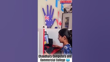 📢 Best Computer Coaching at Advance Level | With ISO Certification | Chaudhary Computers #shorts