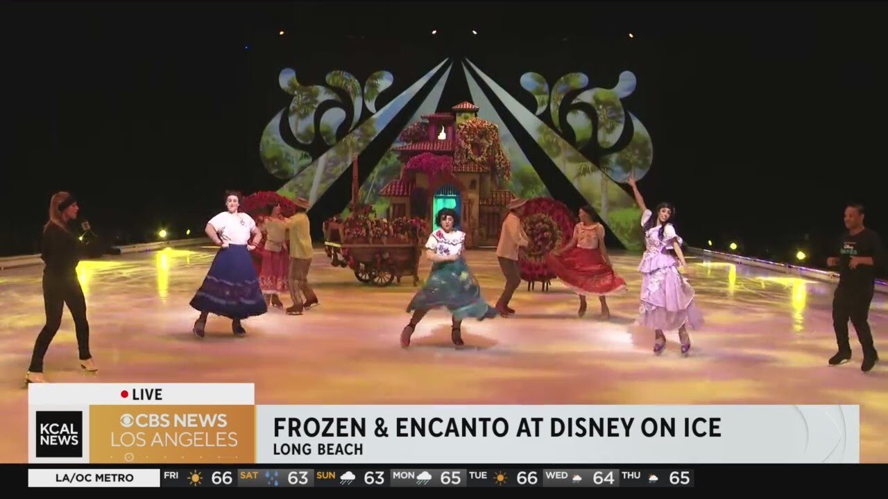A preview of Disney on Ice Frozen & Encanto Long Beach YouTube