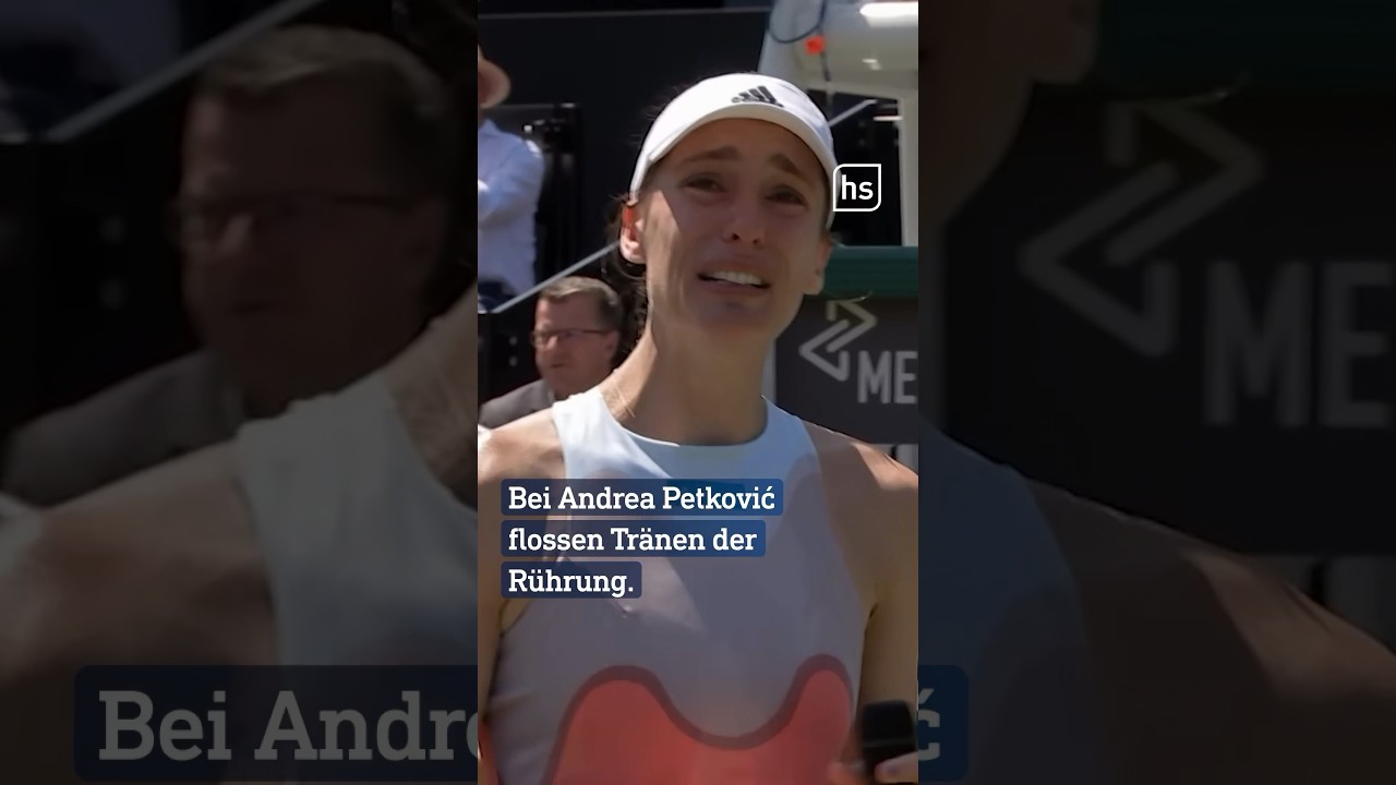 Bye Bye Andrea Petković! Die Tennis-Ikone hat ihr letztes Match in Bad Homburg gespielt #shorts