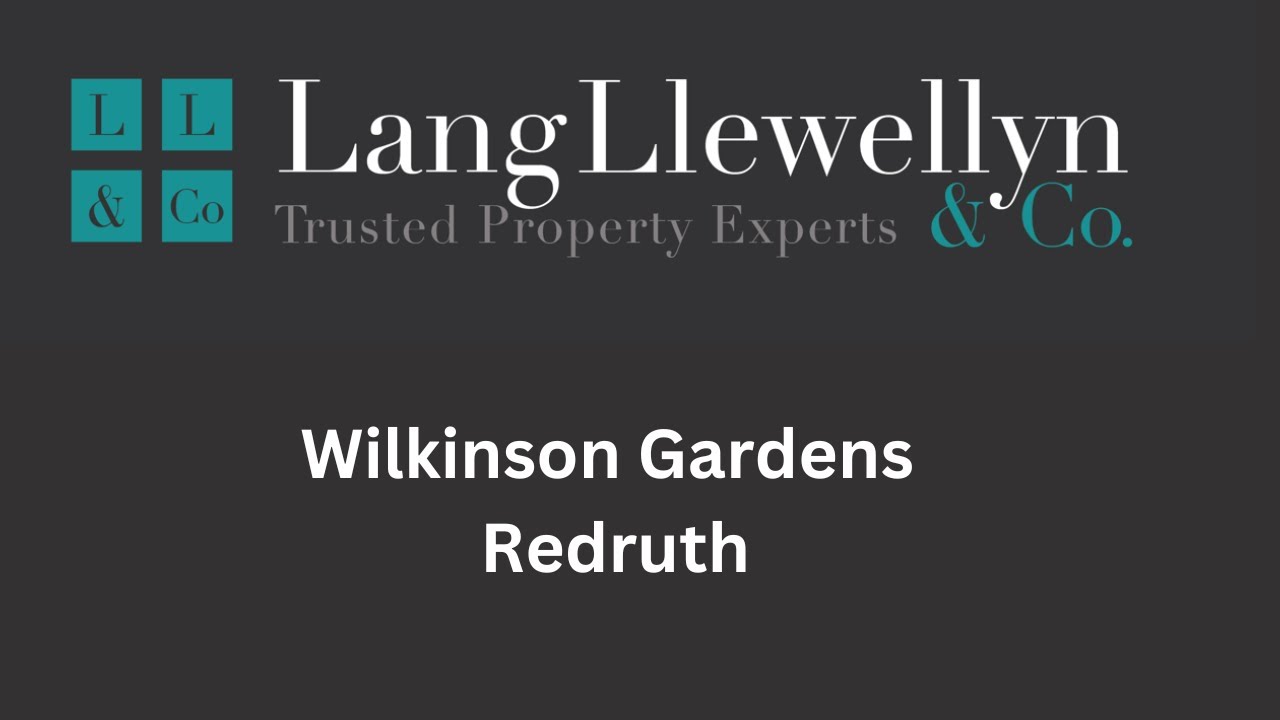 FOR SALE Wilkinson Gardens, REDRUTH YouTube