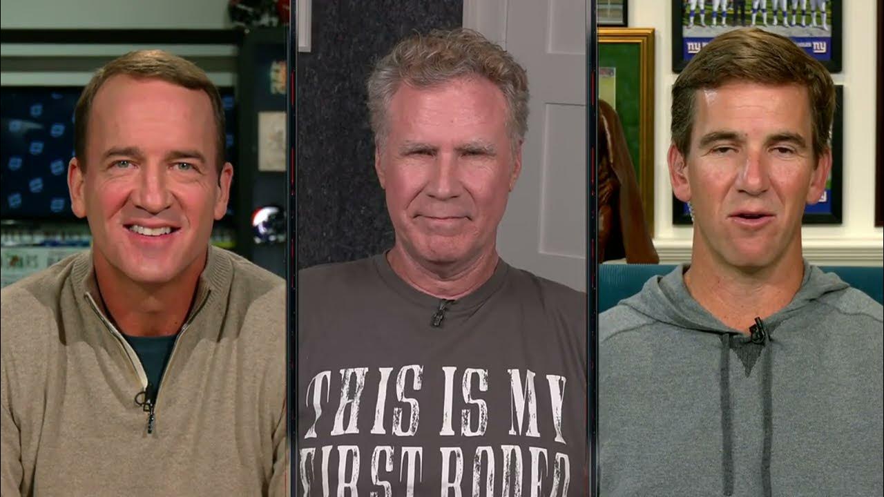 Best of Monday Night Football with Peyton & Eli Manning Cast Week 4