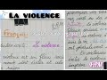 Français وضعية ادماجية عن العنف La Violence