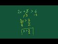 What is an Inequality in Algebra? Samples of Math Inequalities