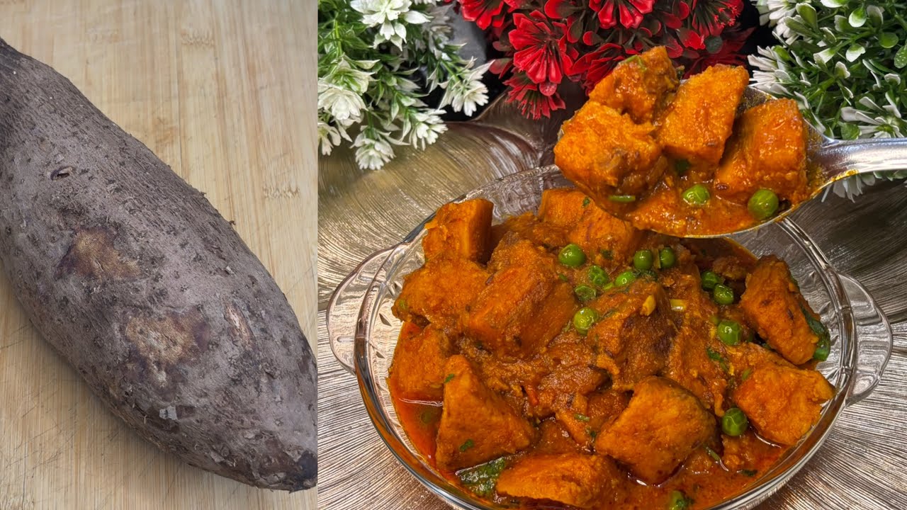 Tapioca Ratalu सेहत और गुणो से भरपूर इतनी स्वादिष्ट सब्जी क्या आपके घर में बनती है ...