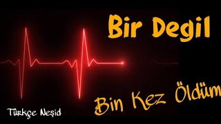 Bir Degil Bin Kez Öldüm | Yeni Türkçe Neşid | 2020 | Neşid Hanem Resimi