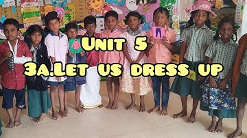 Unit 5/Term3/3a Introducing names of clothes using structure What do we wear English Ennum Ezhuthum