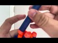 Dual Nerf N-Strike Elite Triad EX-3 Reload.