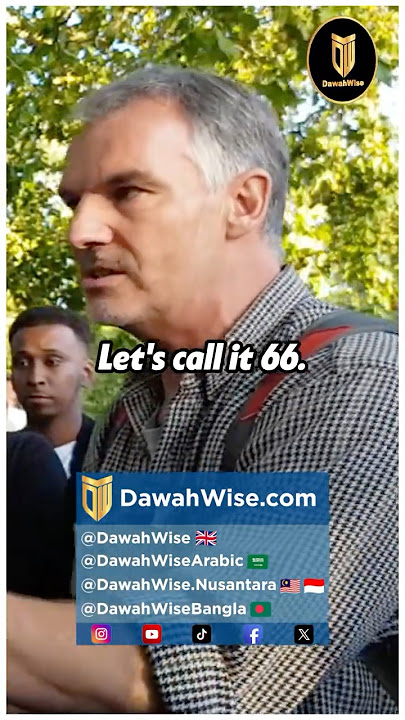 Christian Is Cornered By Muslim About The Bible | Ali Dawah | Speakers Corner