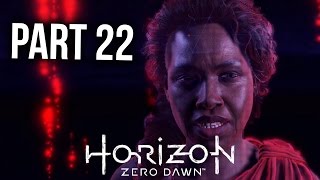 HORIZON ZERO DAWN Walkthrough Part 22 - THE HEART OF THE NORA \& THUNDERJAW (PS4 Gameplay Let's Play)