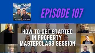 How to get started in property in 2022, masterclass session