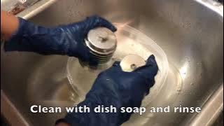 FLO Oil Filter #PCS5 for Ducati and early 80s Harley-Davidson cleaning procedure