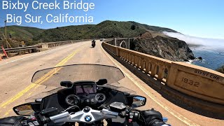 Crossing Bixby Creek Bridge, Big Sur,  Monterey County, California 8/27/2024