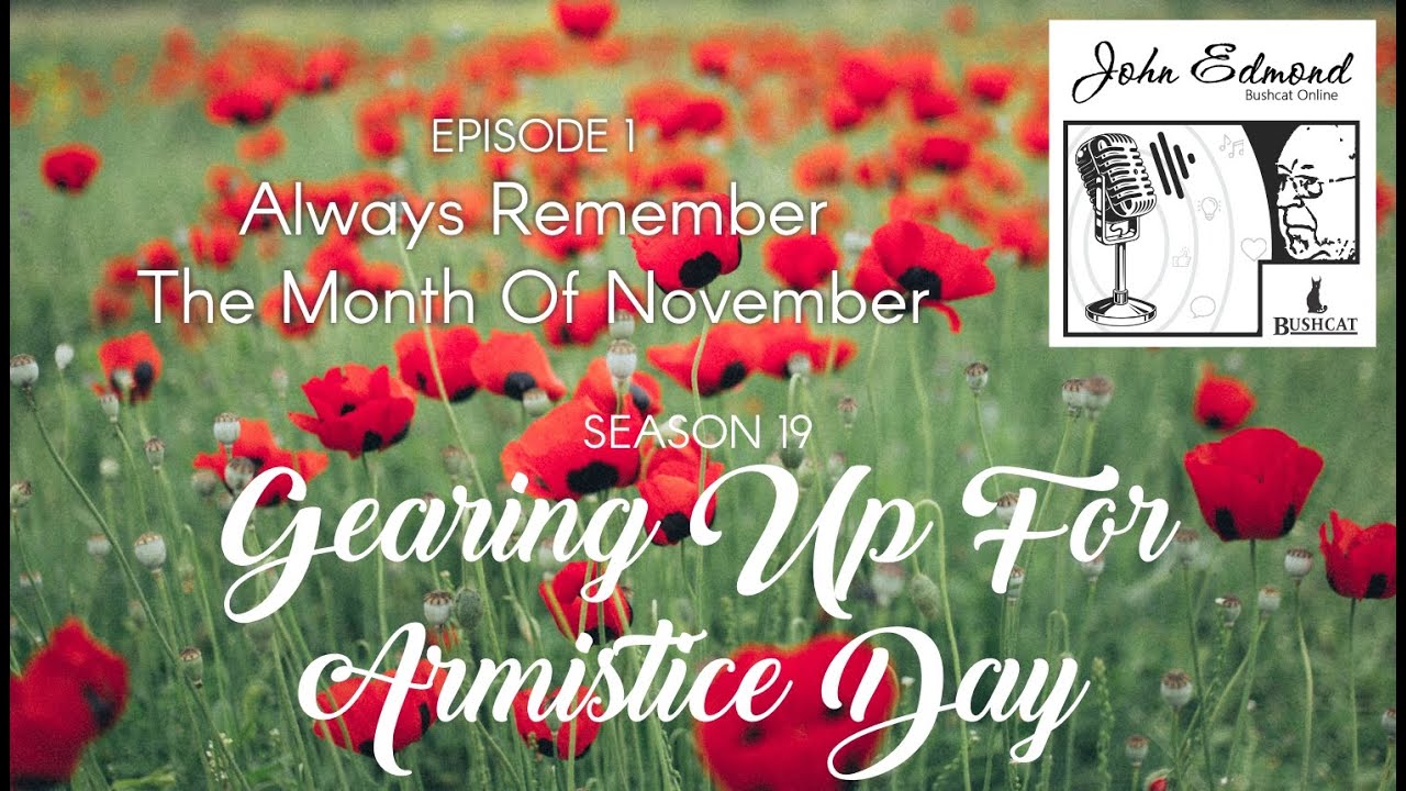 Always Remember The Month Of November - Gearing Up For Armistice Day - Episode 01