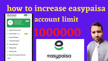 How to Upgrade Easypaisa Account Limit to 1 Million