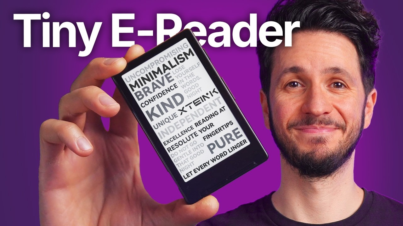 4.3-inch E-Ink eReader — No Touch. No Apps. Just Reading.