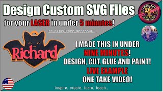 How to become a PROFESSIONAL Laser Project Designer in MINUTES Five minute project
