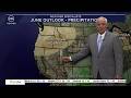 Evening weather forecast, June 2, 2026