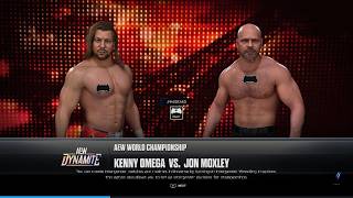 WWE2K26 Kenny Omega vs Jon Moxley (AEW Title)