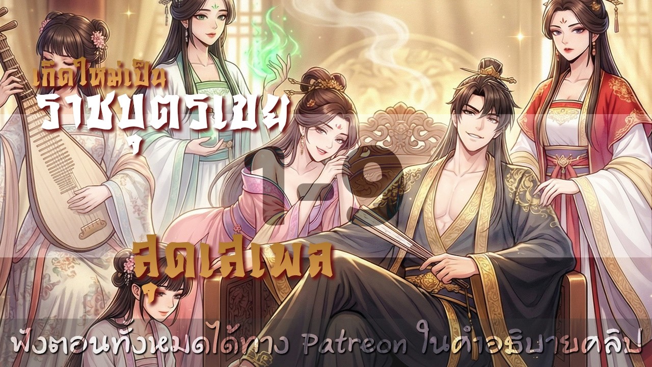 เกิดใหม่เป็นราชบุตรเขยสุดเสเพล ตอนที่ 1-9 : ฟังตอนทั้งหมดได้ที่ Patreon