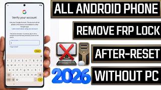 🔓 How To Remove FRP Lock Any Android Phone 2026 | Without PC | FRP Lock Removal | New Trick 🚀