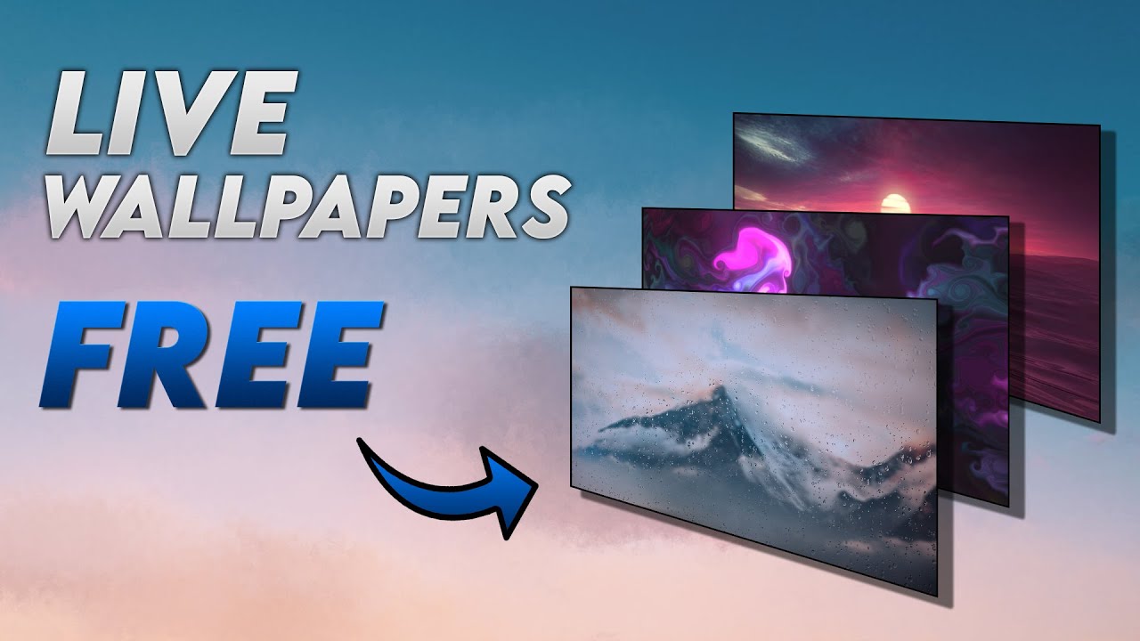 How To Get FREE Live Wallpapers For Windows YouTube