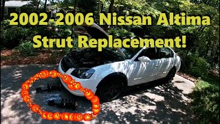 2005 Nissan Altima Struts Replacement