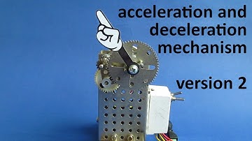 Acceleration and deceleration mechanism Version 2