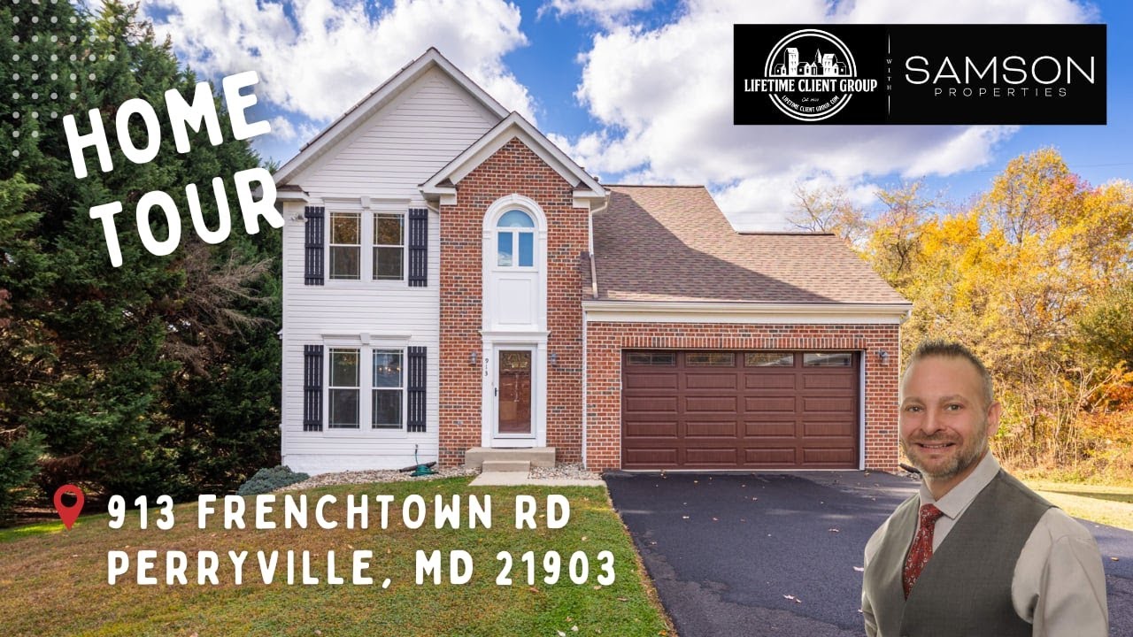 Home For Sale in MD | Full Tour of This Home Located in Perryville MD