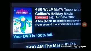 A listing on MeTV Toons about Caillou being TV-Y7?